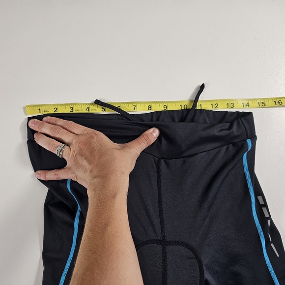 NAVISKIN Women’s Medium Padded Bike Cycling Spinning Capris Pants Biking Tights - Picture 5 of 7